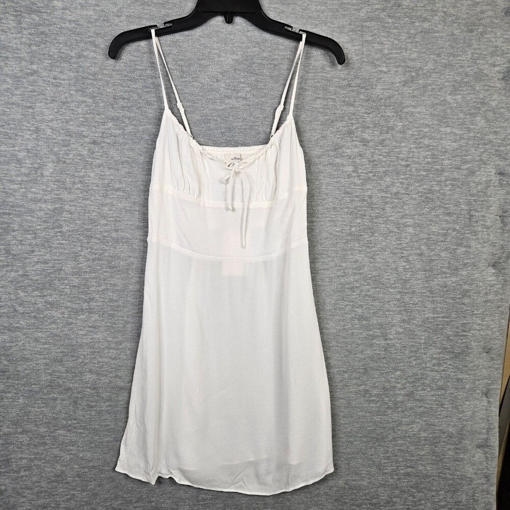 Wilfred Women's White Bellow Mini Sleeveless Dress Size 2 NEW
